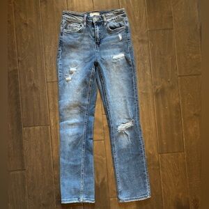 Altar’d State Distressed Blue Jeans for Women